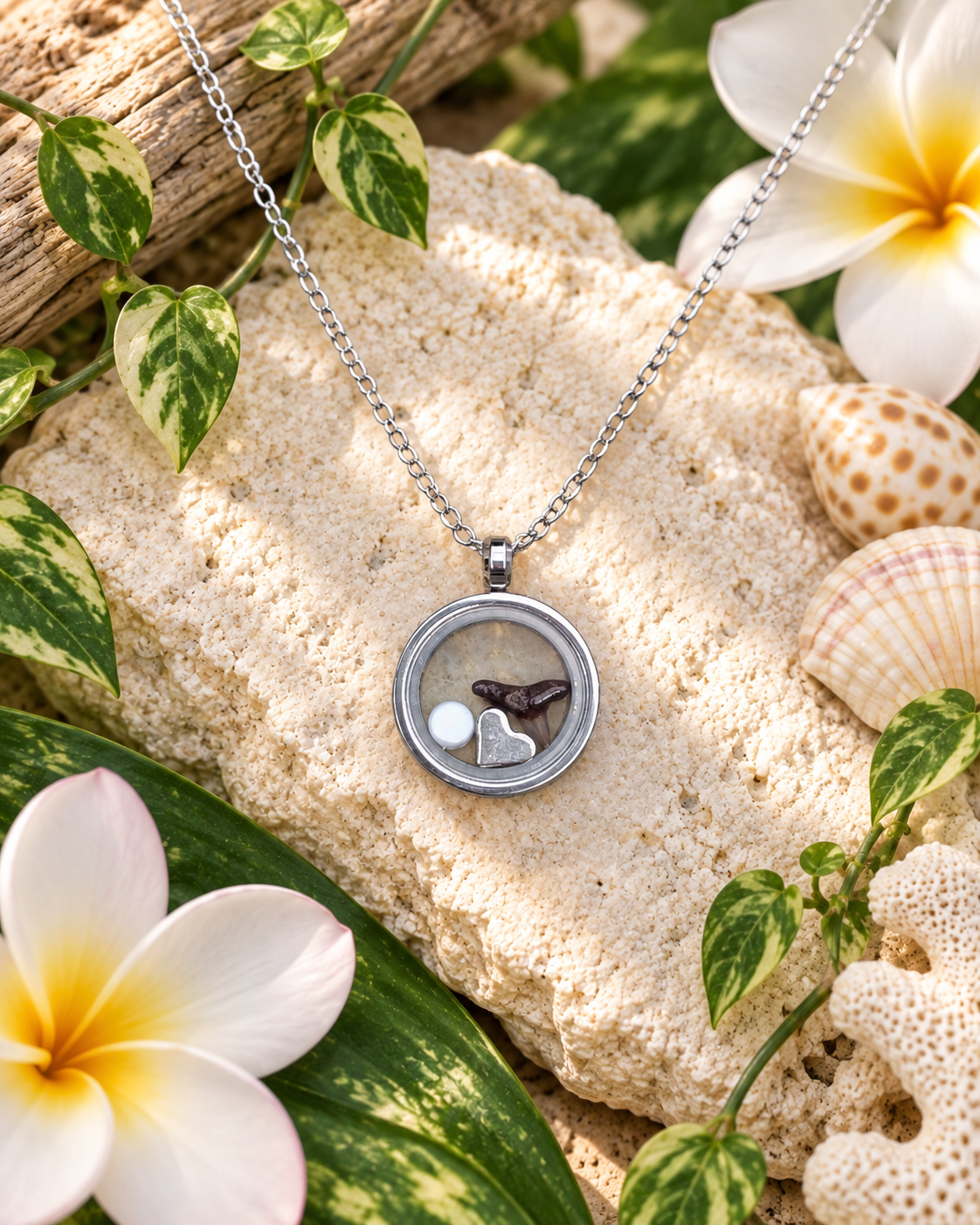 Tiny Treasures Floating Locket Necklace